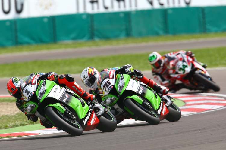 Noch ist Tom Sykes die Nummer 1 bei Kawasaki