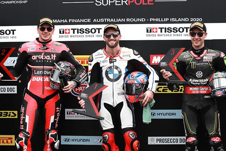 Tom Sykes auf der BMW S1000RR