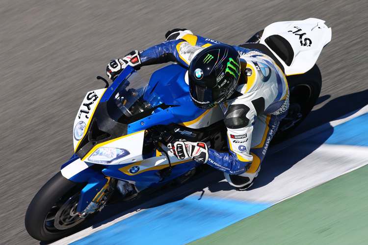 Sylvain Barrier bei Testfahrten in Jerez