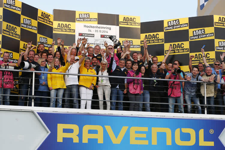 Familienfoto der Medienvertreter