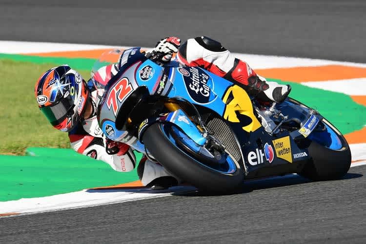 Takumi Takahashi auf der Marc VDS-Honda von Tom Lüthi