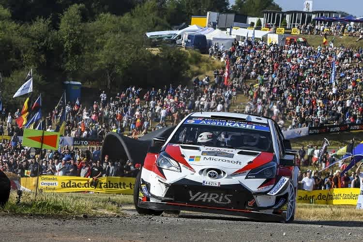 Ott Tänak triumphierte wieder in Deutschland