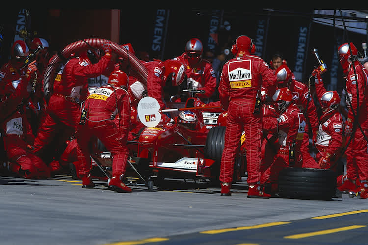 Als noch während der Rennen nachgetankt werden durfte, wurde auf der Strecke weniger überholt