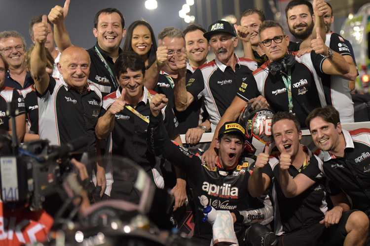 In Doha feierte Aprilia zwei Siege: die letzten?