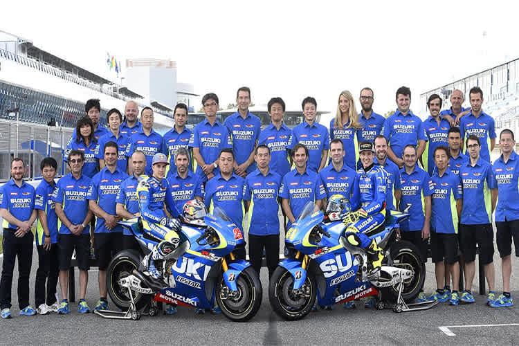 Das Team Suzuki Ecstar