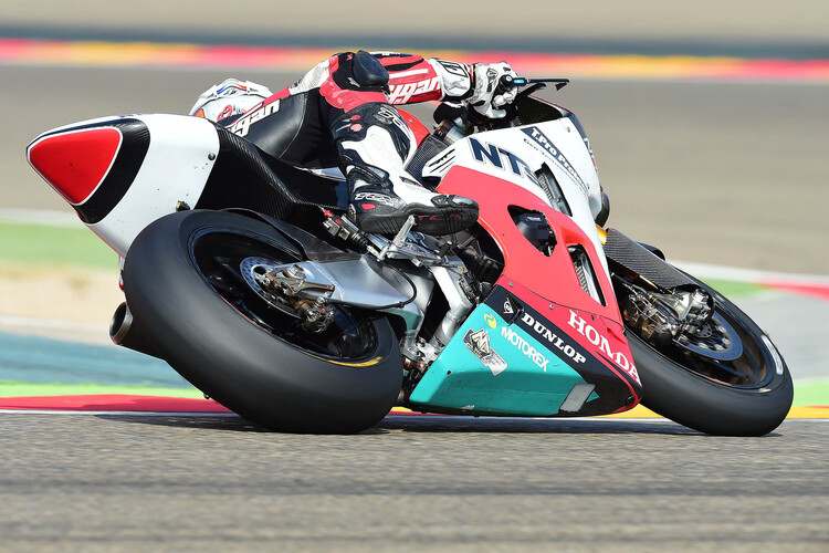 Alain Techer auf der NTS beim GP in Aragón