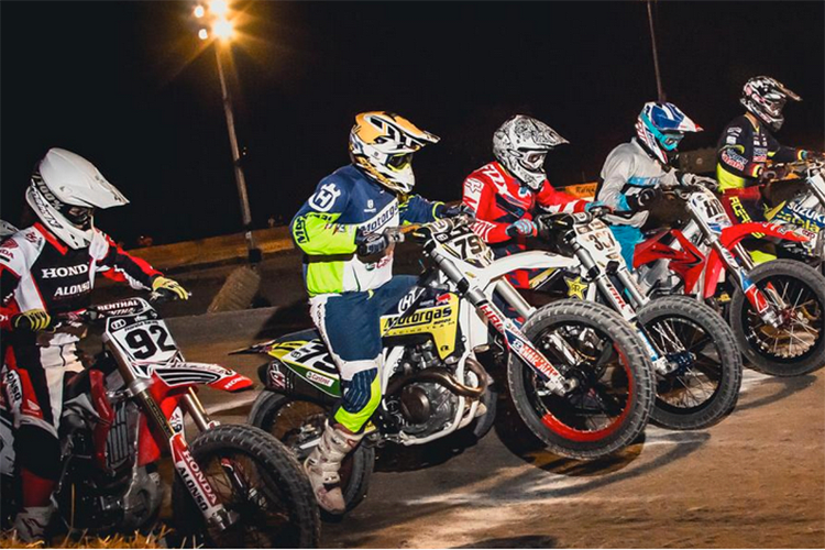 Nico Terol kann den Titel in der Spanischen Flat Track Meisterschaft holen