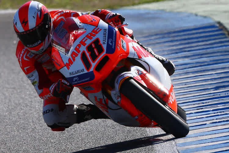 Suter-Pilot Nico Terol machte in Jerez Fortschritte