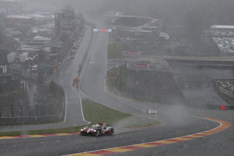Gewann die 6h von Spa-Francorchamps: Der Toyota TS050 Hybrid von Sébastien Buemi, Kazuki Nakajima und Fernando Alonso