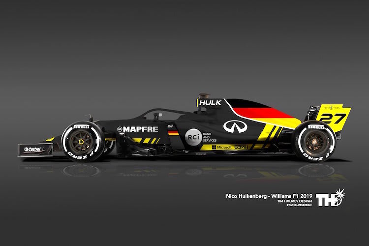 Hier würde unverkennbar Nico Hülkenberg sitzen