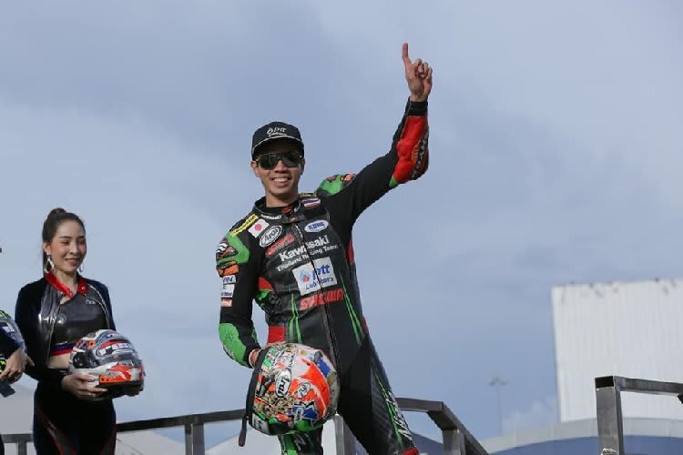 Thitipong Warokorn fährt nicht nur, er gewinnt wieder!