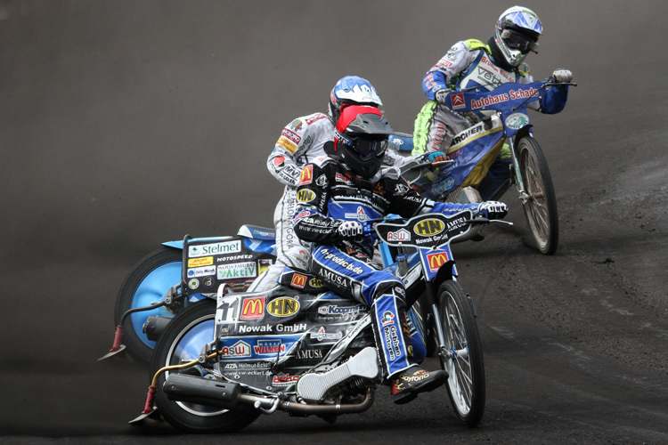 Tobias Kroner (vorne) wird auch in Olching die Herxheimer anführen