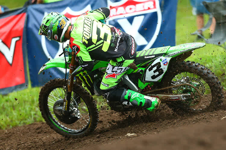 Eli Tomac siegt in Muddy Creek und holt in der Meisterschaft auf