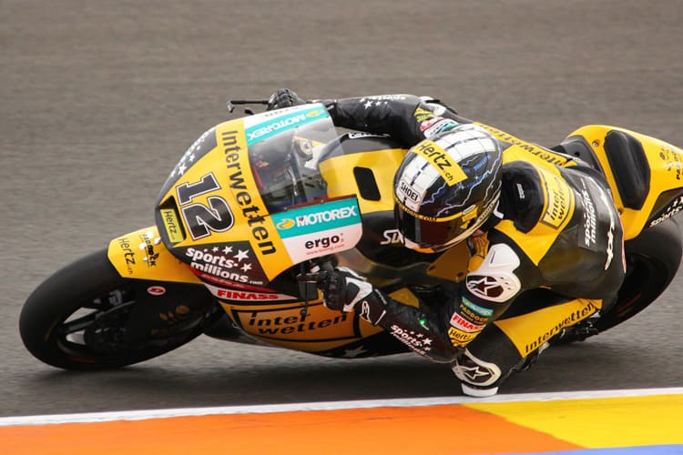 Tom Lüthi: Dritte Bestzeit am dritten Testtag in diesem Monat