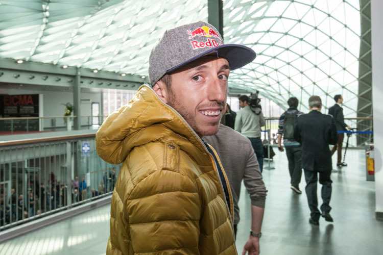 Tony Cairoli: Einer der VIPs an der EICMA