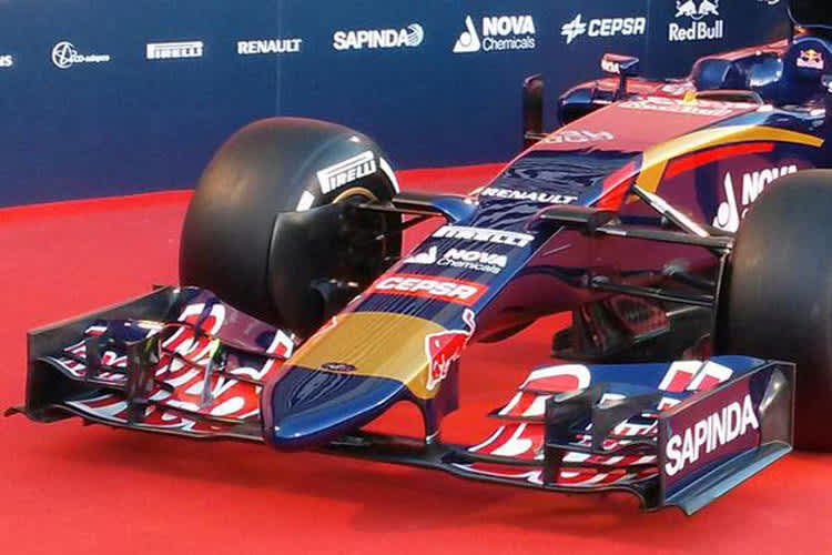 Neue Nase: Der Toro Rosso STR10