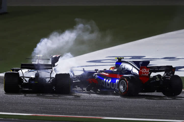 Daniil Kvyat ist neben der Spur