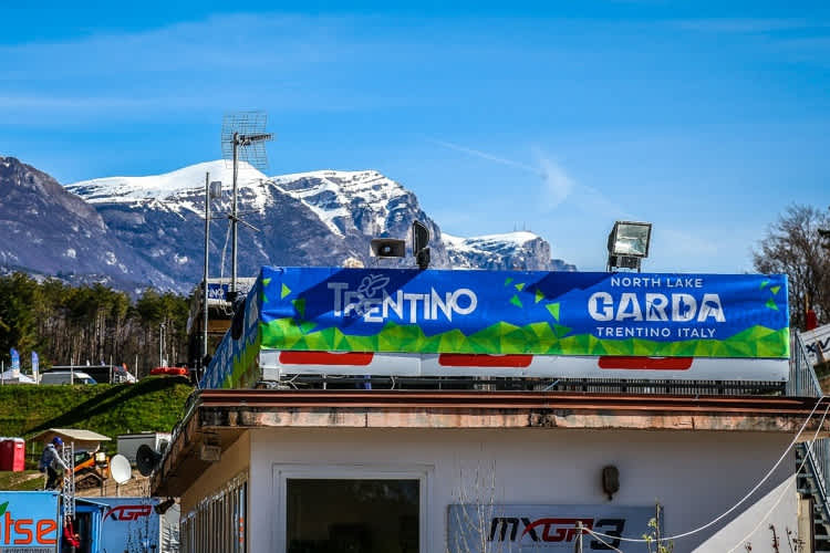In den Bergen von Trentino findet der 4. Lauf zur Motocross-WM statt