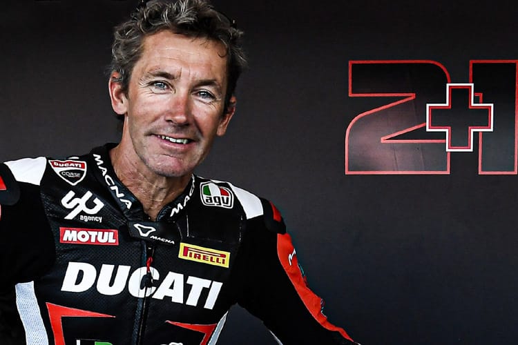 Troy Bayliss auf der Ducati 1299 Panigale
