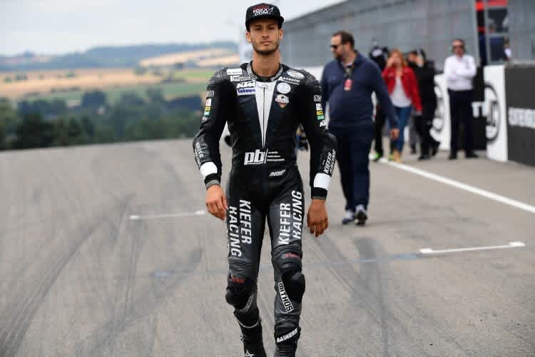 Lukas Tulovic schmiss sich für den Heim-GP am Sachsenring in Schale