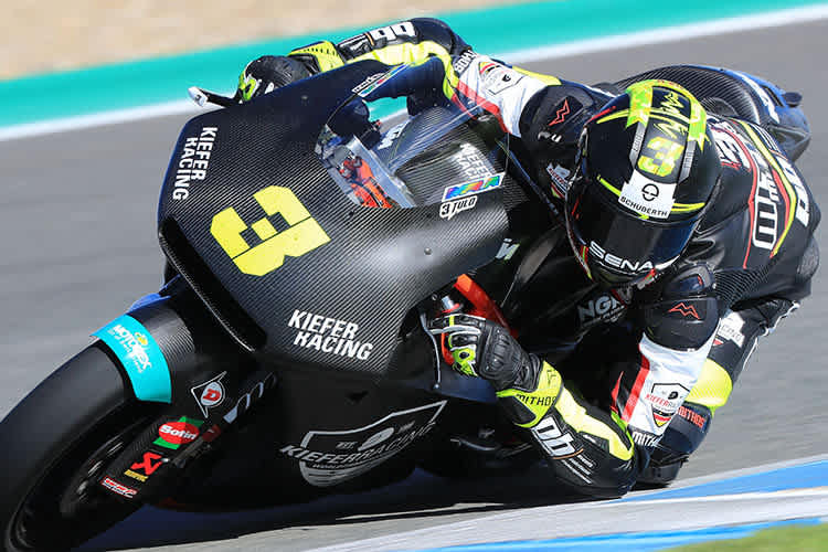 Lukas Tulovic im November in Jerez