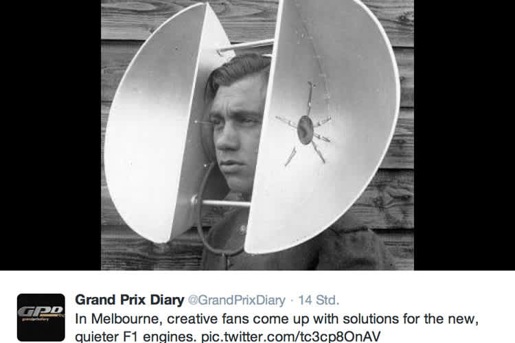 Vielleicht wird so aus diesem Motorensound etwas