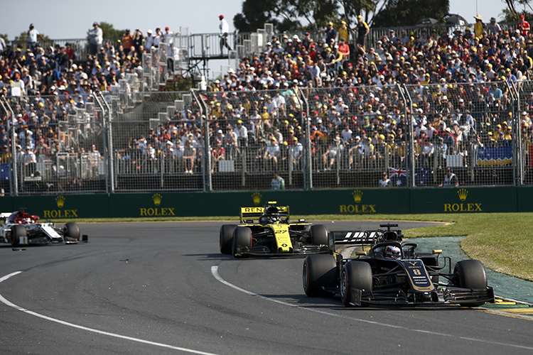 Marcus Ericsson, Felipe Massa und Nico Hülkenberg beim Barcelona-Test