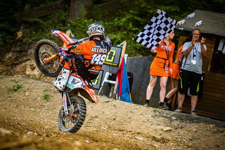 Dennis Ullrich beim MX-Klassiker in Frankenbach