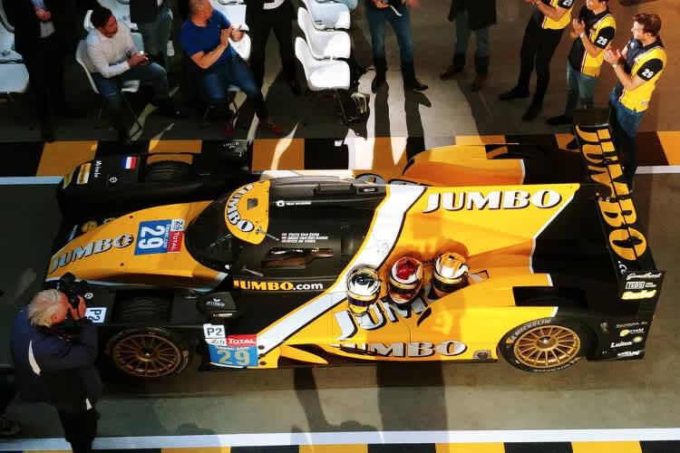 So sieht der Dallara P217 bei den 24h von Le Mans aus