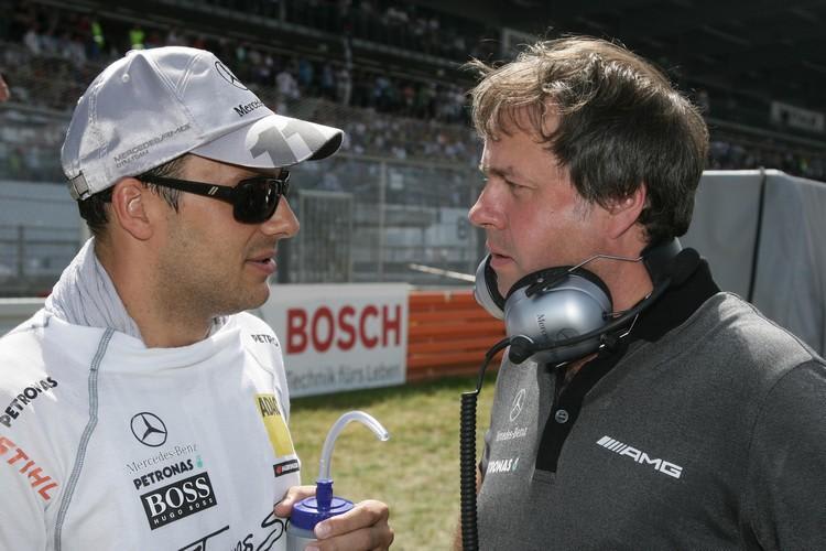 Gerhard Ungar mit Gary Paffett