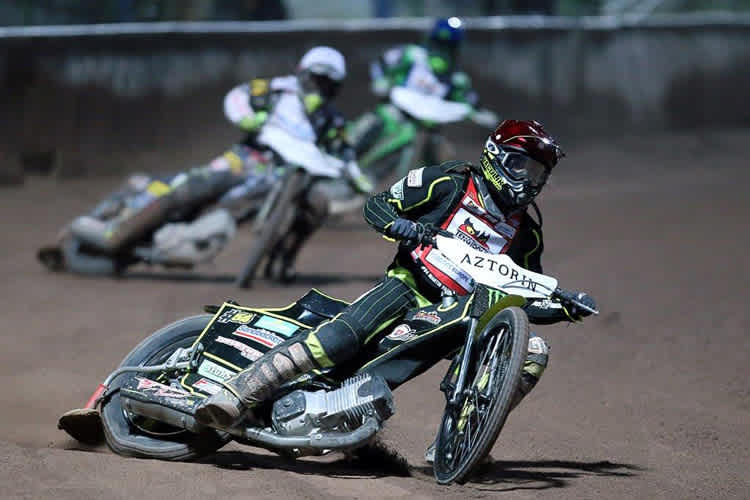 Im Finale: Martin Vaculik vor Fredrik Lindgren und Patryk Dudek