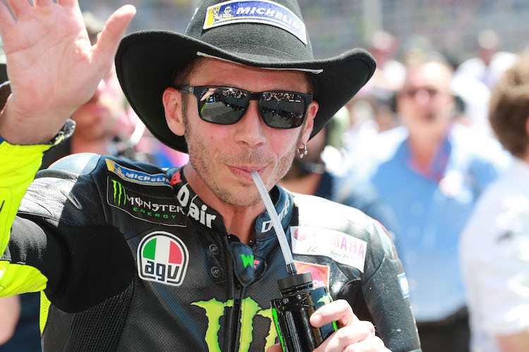 Valentino Rossi wirbt seit diesem Jahr für Pata