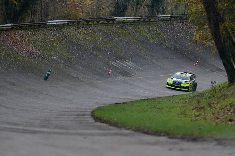 Valentino Rossi im legendären Oval von Monza