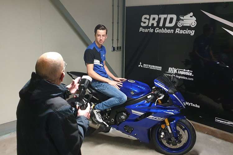 Van der Valk  bei der Foto Session