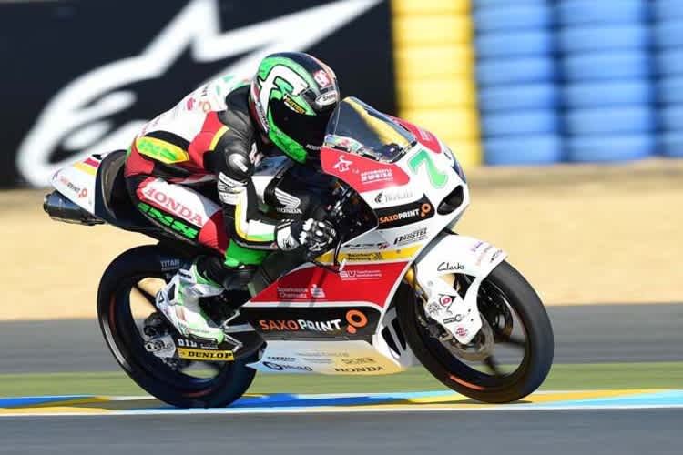 Le Mans 2014: Efren Vazquez auf der Werks-Honda des Teams SaxoPrint RTG