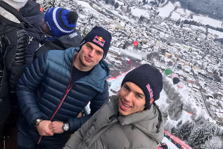 Max Verstappen und Pierre Gasly 