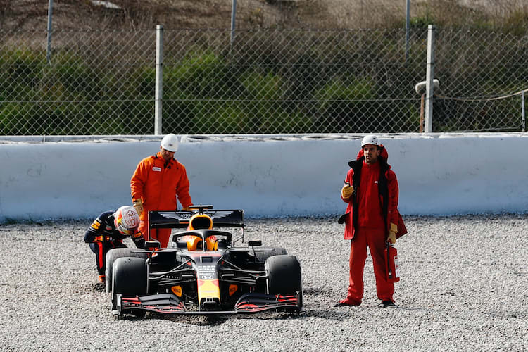 Max Verstappen nach seinem Sieg