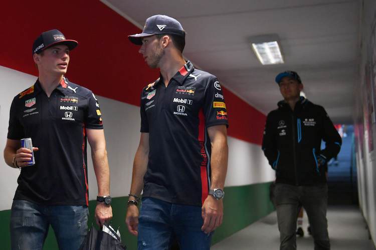 Max Verstappen und Pierre Gasly