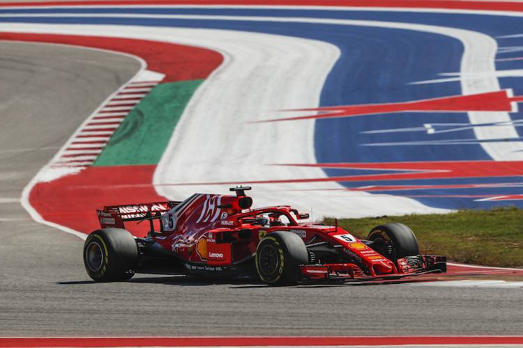 In diesem Jahr hat Vettel seinen Ferrari Loria getauft