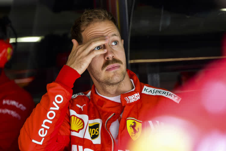 Sebastian Vettel 2018 in Baku