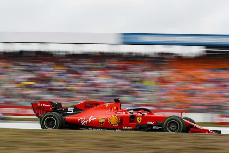 Sebastian Vettel 2019 in Hockenheim
