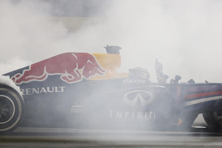 Wieder Kringel, aber Sebastian Vettel glaubt nicht, dass er dieses Mal bestraft wird