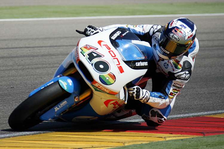 Kalex-Pilot Maverick Viñales in Aragón