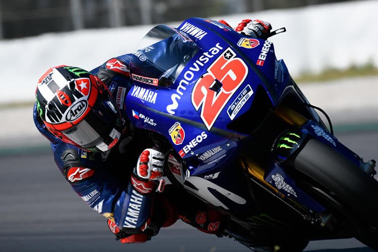 Maverick Viñales auf der Yamaha M1