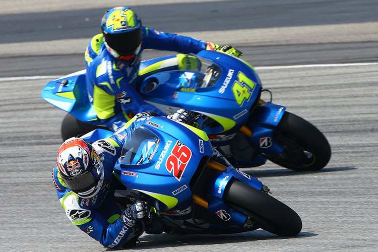 Maverick Viñales wird 2016 seinen Teamkollegen Aleix Espargaró erneut herausfordern