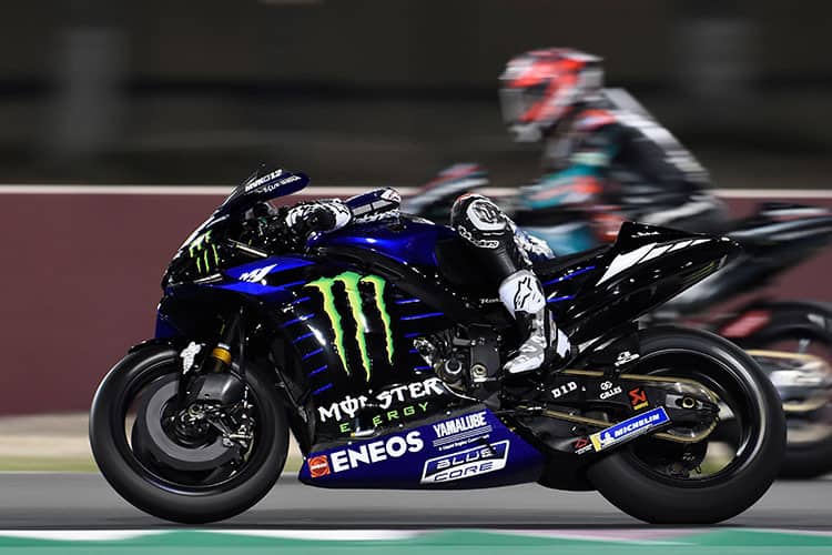 Bestzeit unter Flutlicht: Maverick Viñales