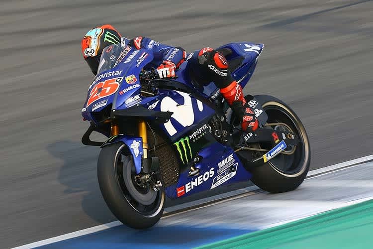 Maverick Viñales kam am Sonntag nicht vom Fleck