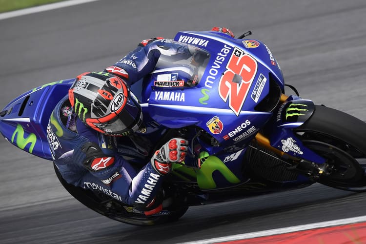 Maverick Viñales auf der M1-Yamaha