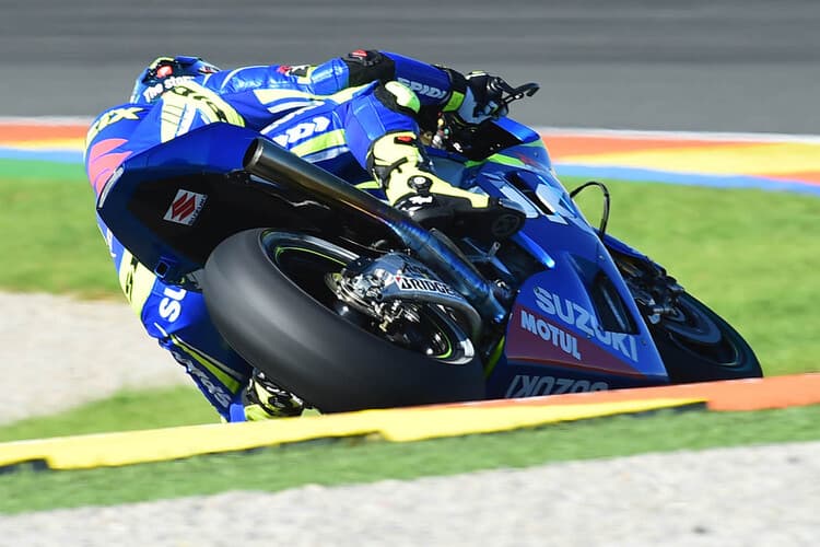 Maverick Vinales auf der Suzuki