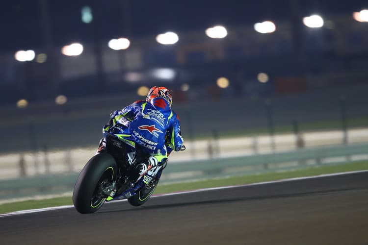 Maverick Vinales in Katar: Bestzeit zwei Stunden vor Schluss